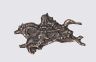 Menuki f�r Samuraischwerter, Bronze-Optik