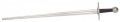 Fr�nkisches Schwert, Kohlenstoffstahl, handgeschmiedet, 93 cm