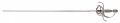 Rapier, handgeschmiedet aus Kohlenstoffstahl, L�nge: 113 cm