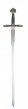 Schwert Karl der Gro�e, 420-Stahl, L�nge: 100 cm