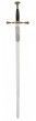 Schwert Kaiser Karl V. mit Scheide, 420-Stahl, L�nge: 102 cm
