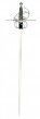 Rapier, handgeschmiedet aus Kohlenstoffstahl, L�nge: 120 cm