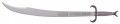 Scimitar Orientalischer S�bel, Kohlenstoffstahl, 73 cm