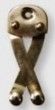 Wandhalter f�r Schwerter mit flacher Parierstange