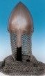Wikingerhelm mit Kettenansatz in Körpergröße, ohne Ständer