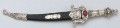 Haller Minischwert mit Scheide, L�nge: 280 mm