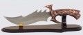 Fantasiemesser Flame, 35 cm, 420 Stahl