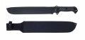 Haller Machete, 420-Stahl, Cordurascheide, 46 cm