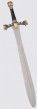 Schwert Alexander, polierter 420-Stahl, L�nge: 92 cm 
