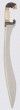Schwert Falcata, polierter 420-Stahl, L�nge: 74 cm