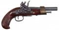 Steinschlosspistole, reich verziert, nicht schussf�hig, 30 cm