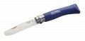 Opinel Kindermesser, rostfrei, Buchenholz, blau
