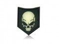 Sof Skull Ghost Velcro Patch