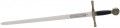 Schwert Excalibur kurz, Klinge 420er Stahl, 58 cm