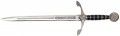 Miniatur Schwert Black Prince, Gesamtl�nge 15,5 cm