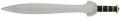 Haller Keltenschwert mit Scheide, Klinge: 54 cm