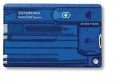 Victorinox SwissCard QUATTRO, Saphir transparent
