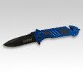 Linder RESCUE Blau 420 Stahl, Aluminium, Heftlänge 13 cm
