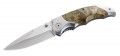 Herbertz Einhandmesser, AISI 420, Wurzelholz, Edelstahl, Clip