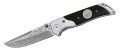 Puma TEC Damast-Einhandmesser, ABS-Kunststoff, Alu, Clip
