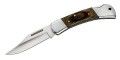 Herbertz Taschenmesser, 9 cm, AISI 420, Pakkaholz, preiswert