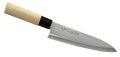 Gyuto, japanisches Kochmesser, rostfrei, Holzgriff, 18 cm