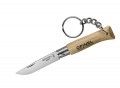 Opinel-Messer, Größe 4, rostfrei, mit Anhänger