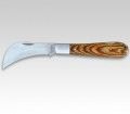 Linder G�rtner-Schlie�messer, Pakkaholz braun, Heft 10 cm