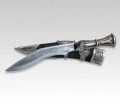 Linder Nepalesischer Kukri , Metallgriff, Klinge 22 cm