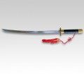 Linder Wakizashi-Schwert, Schwarz/Metall gold, Klinge 53 cm