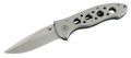 Herbertz Einhandmesser, AISI 420, Edelstahl-Heft, Clip