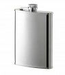 Herbertz Taschenflasche, Edelstahl, poliert, 230 ml