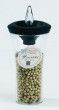 Peugeot Gew�rzdose mit Trichter & L�ffel, Pfeffer weiss, 70g