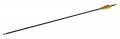 Sportpfeil, Glasfiber, Plastikfedern, Länge 71,1 cm