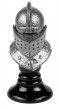 Miniatur-Ritterhelm auf Holzst�nder