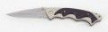 Haller Einhandmesser, 420 Stahl, Klinge 8cm, schw. Auflage