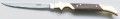 Haller Taschenmesser, rostfreie Klinge 10cm, Griff Hartholz