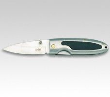 Linder Einhandmesser, Aluminium /Elastomer, Clip Heft 9 cm