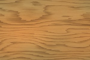 Teakholz, goldbraun mit gefladerter Maserung